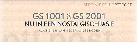 SPECIALE EDITIE GS 1001 - GS 2001